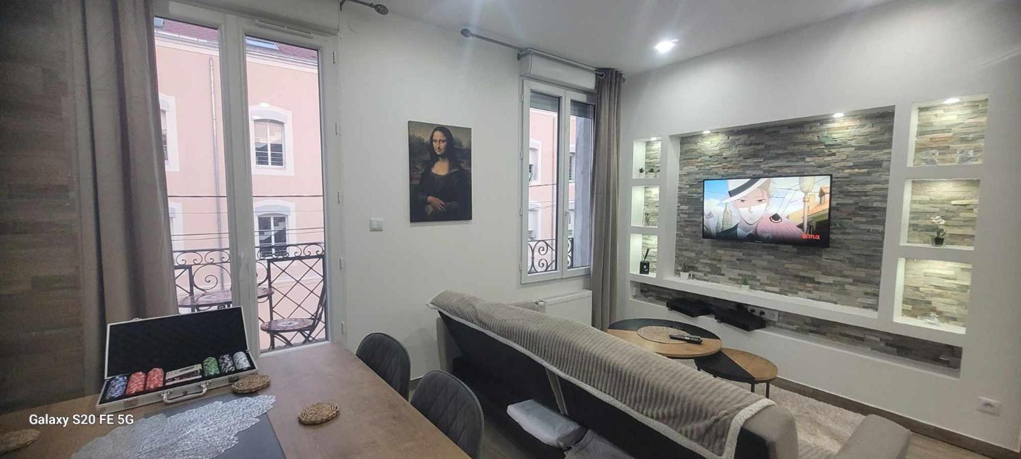 Les Suite Appartement A Chalon Sur Saone Szoba fotó