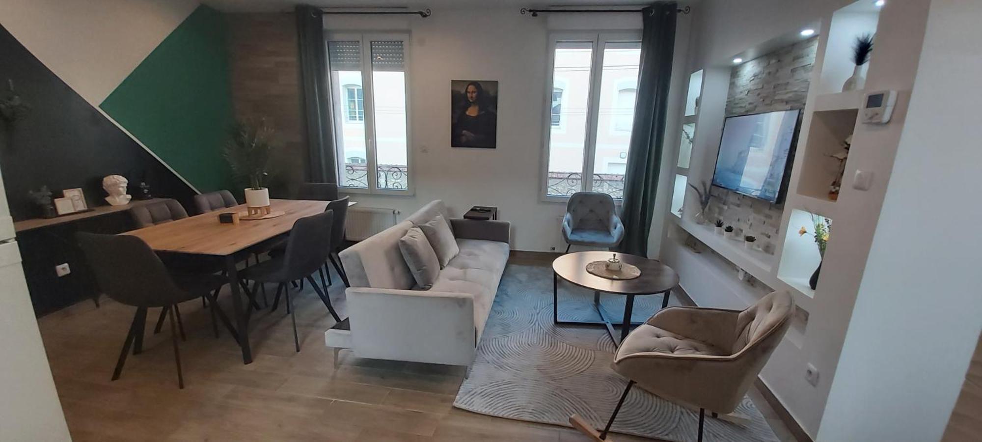 Les Suite Appartement A Chalon Sur Saone Szoba fotó