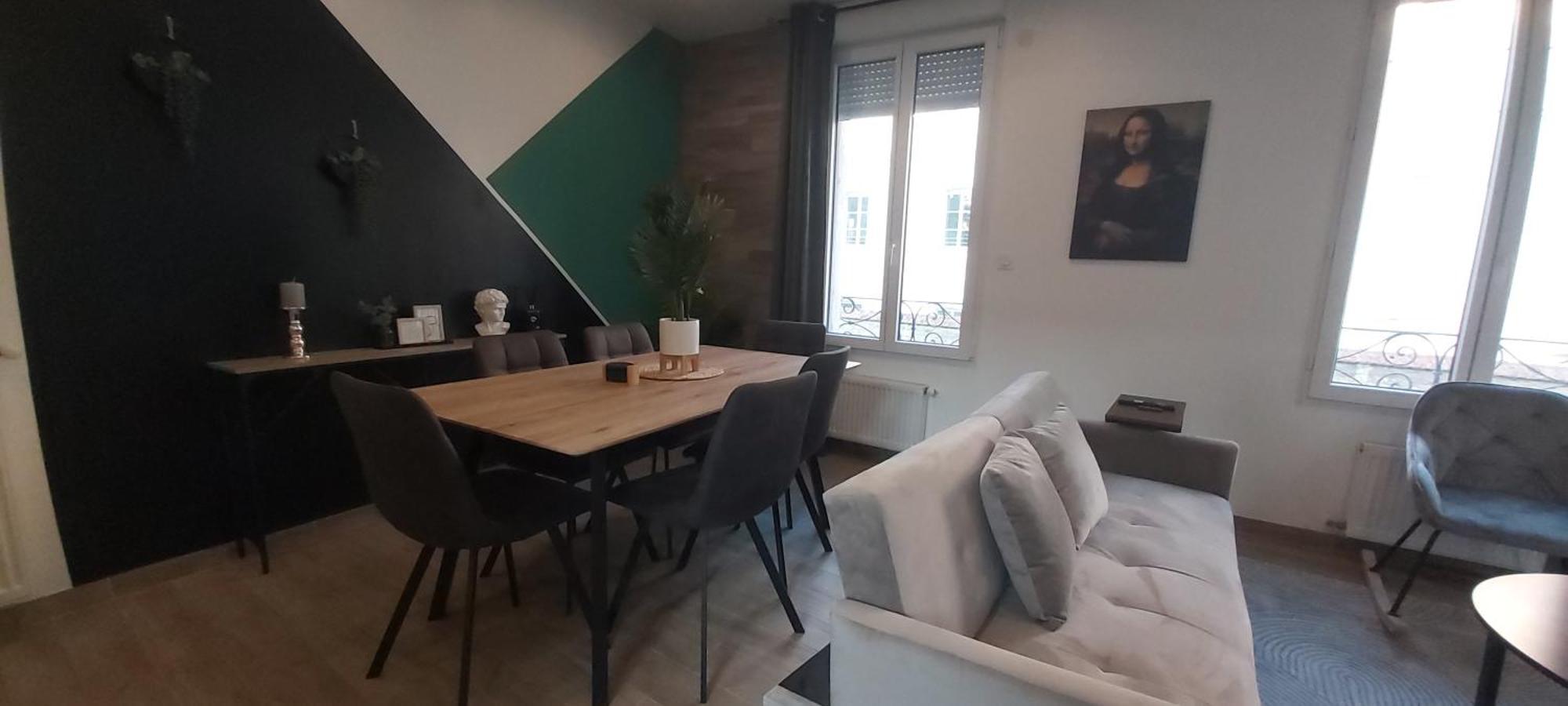 Les Suite Appartement A Chalon Sur Saone Szoba fotó